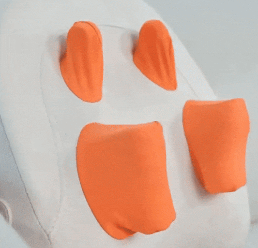 UCR Heated Massager in Action - Deep Kneading Massage Demonstration