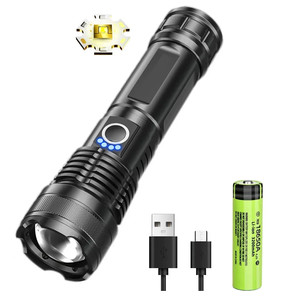 UCR Belgrade Led Rechargeable Tactical Flashlight