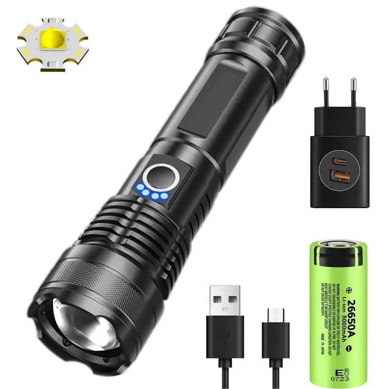 UCR Belgrade Led Rechargeable Tactical Flashlight