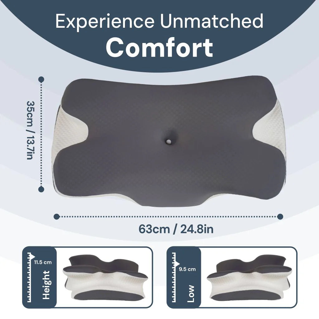 UCR Octopus Cervical Butterfly Pillow
