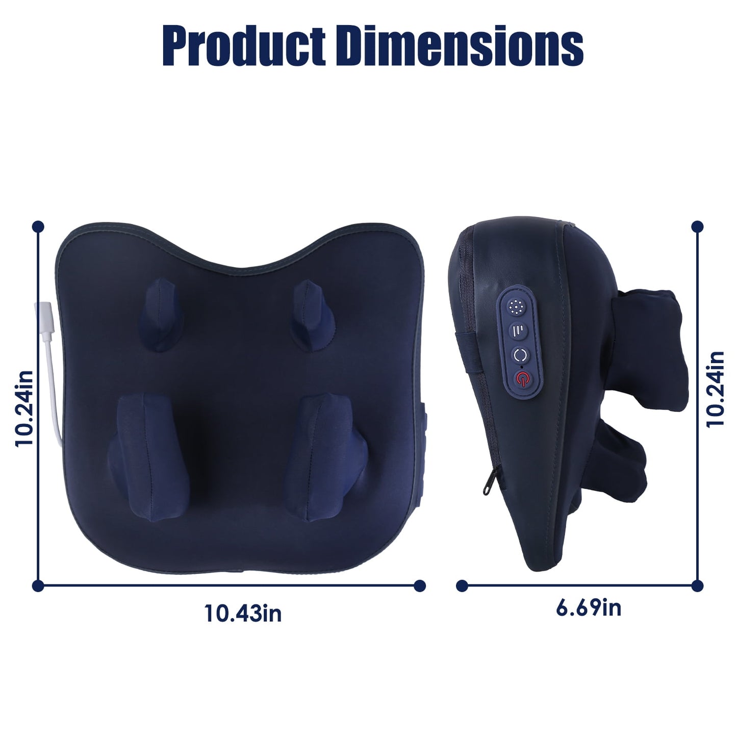 UCR New Pillow Neck & Shoulder Massager with Heat™