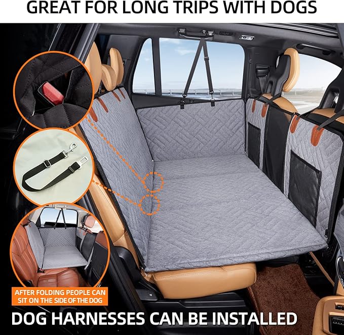 UCR Hard Bottom Dog Car Backseat Extender & Cover™