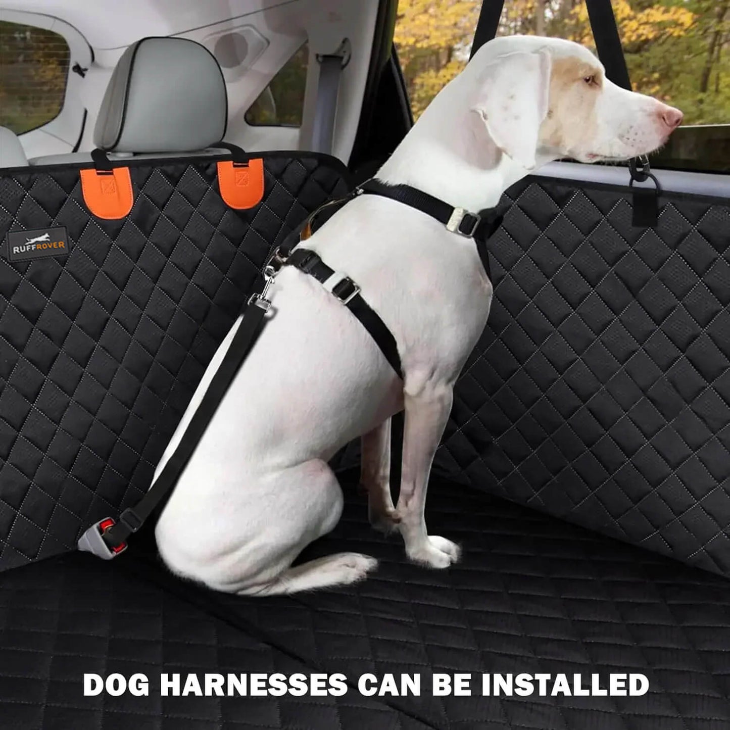 UCR Hard Bottom Dog Car Backseat Extender & Cover™
