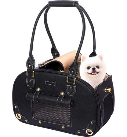 UCR Luxury Designer Tote Premium Leather Handbag Carriers For Small Pets™