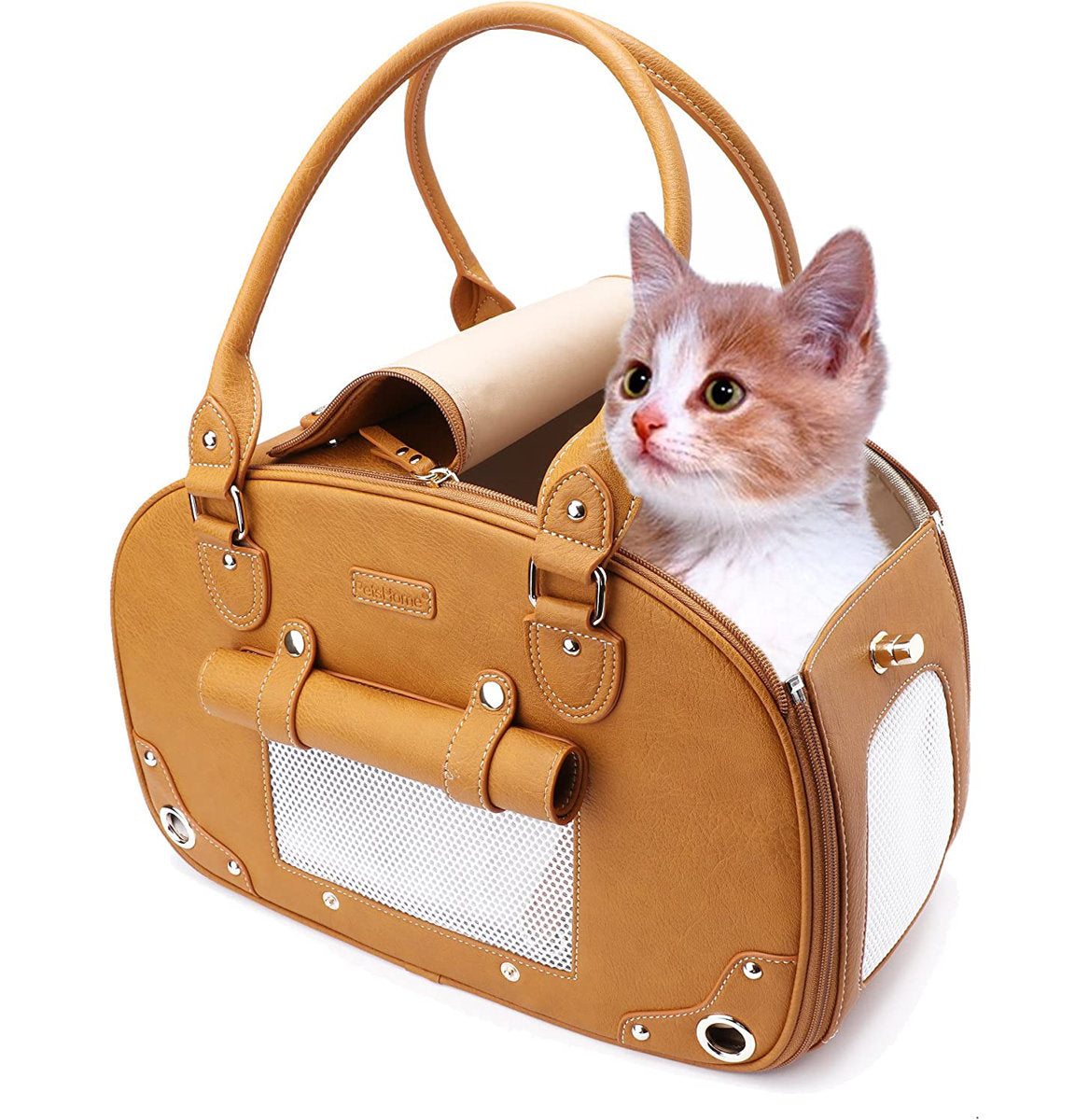 UCR Luxury Designer Tote Premium Leather Handbag Carriers For Small Pets™