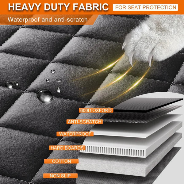 UCR Hard Bottom Dog Car Backseat Extender & Cover™