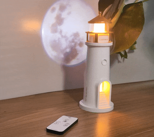 UCR 3D Moon Projector Lighthouse Lamp™ | Halloween 2025 Limited Edition