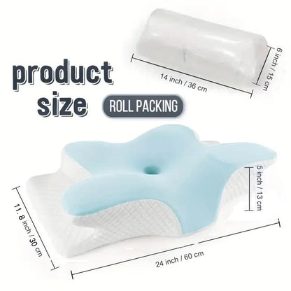 UCR Octopus Cervical Butterfly Pillow