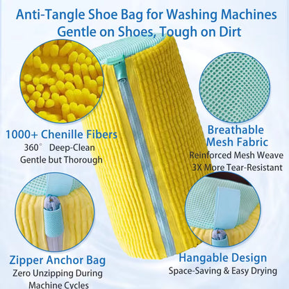 UCR Upgrade 360° Surround Shoe Washing Machine Bag™ for All Shoe Types