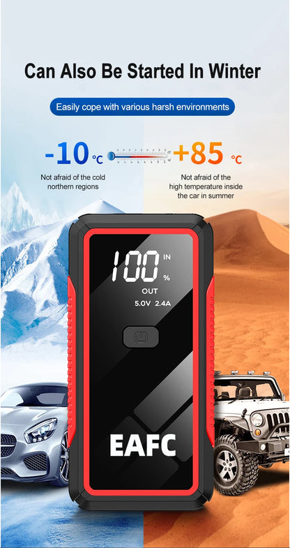 UCR EAFC 2000A Car Battery Jump Starter and Booster