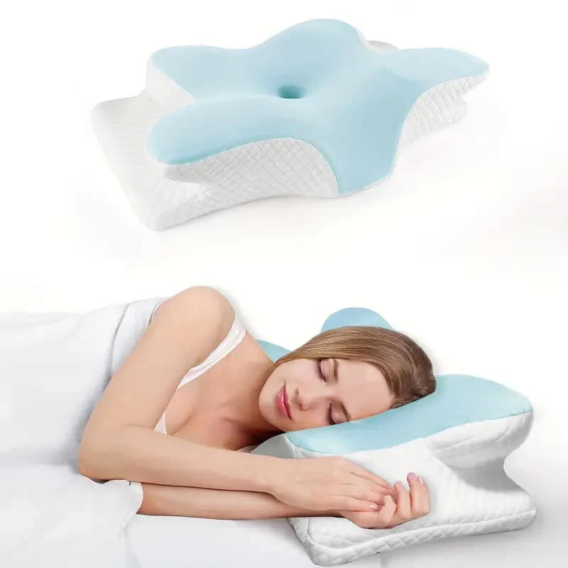 UCR Octopus Cervical Butterfly Pillow