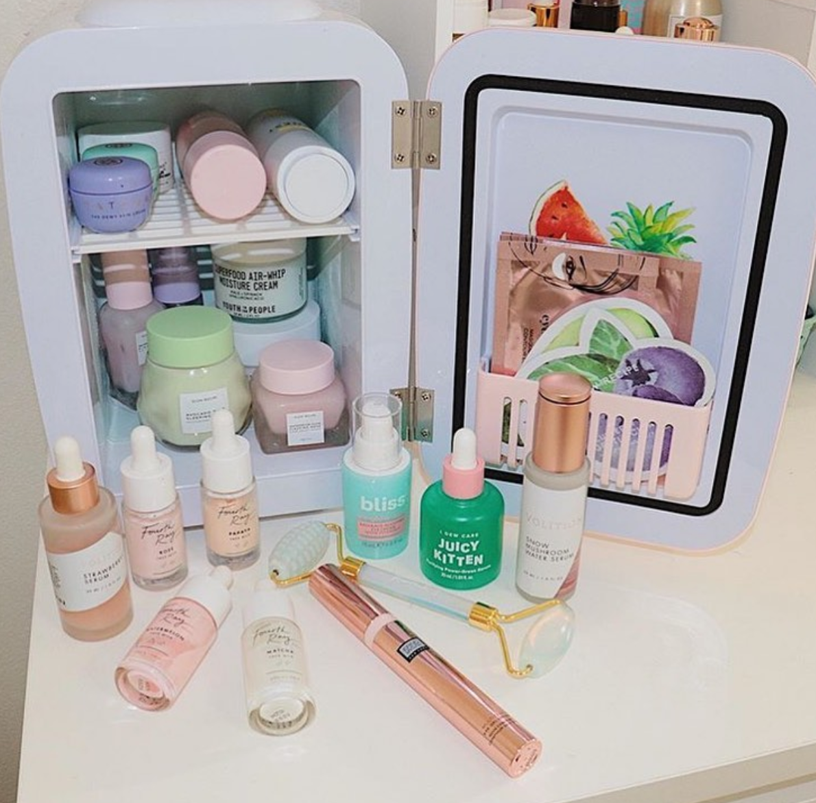 UCR Skincare and Makeup Fridge