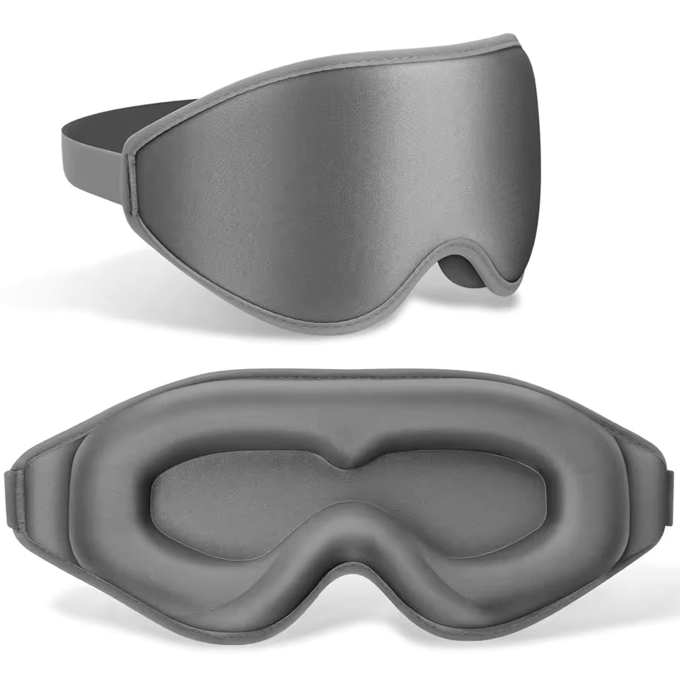 UCR 3D Deep Contoured 100% Light Blocking Sleep Eye Mask™