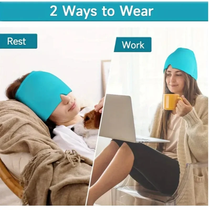 UCR Migraine Headache Relief Cap With Sleep Eye Mask™