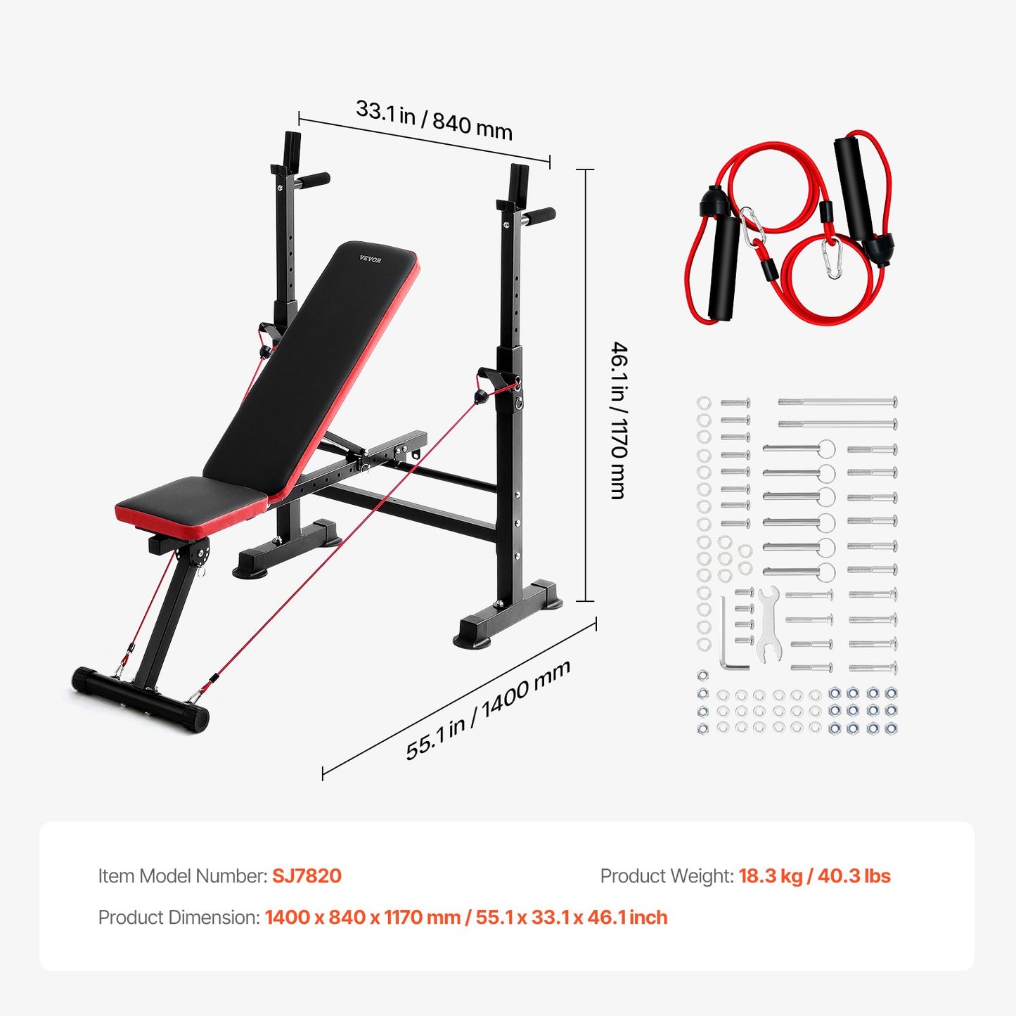 UCR Sit Up Bench For Home