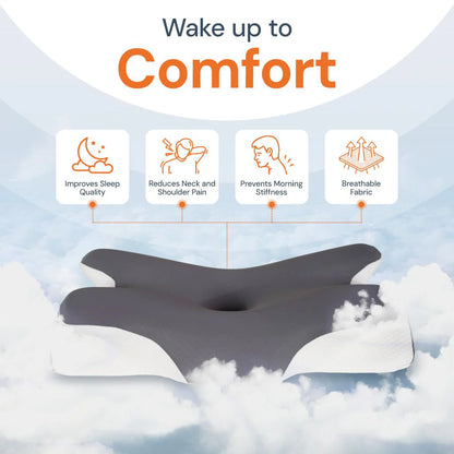 UCR Octopus Cervical Butterfly Pillow