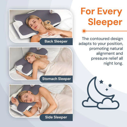 UCR Octopus Cervical Butterfly Pillow